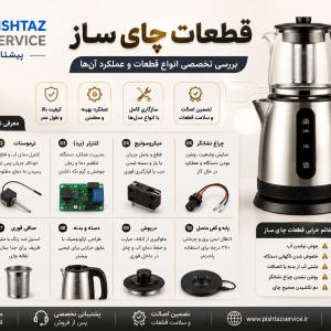 قطعات چای ساز
