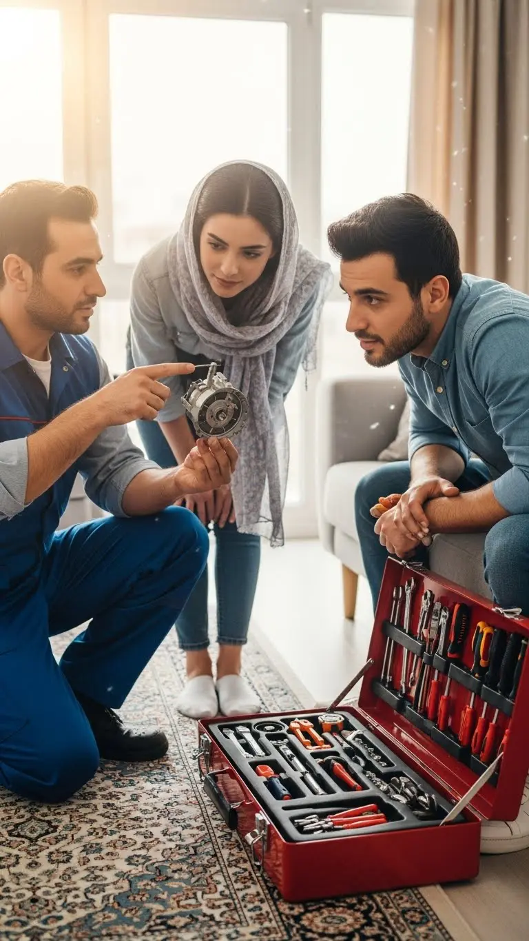 تعمیرات لوازم منزل در محل