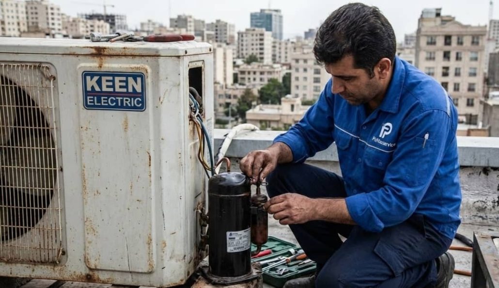 نمایندگی تعمیر کولرگازی کین الکتریک