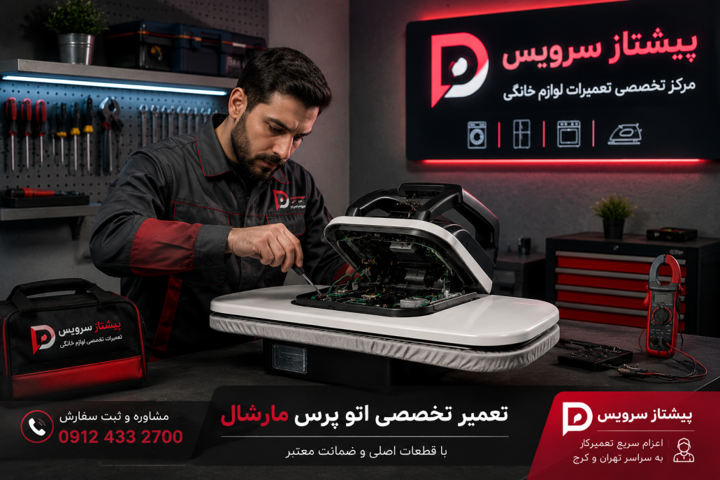 تعمیر اتو پرس مارشال