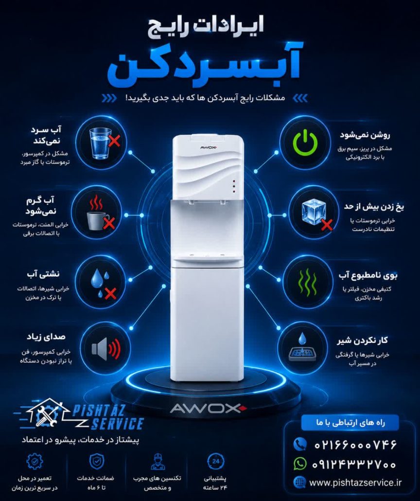 تعمیر آبسردکن آوکس
