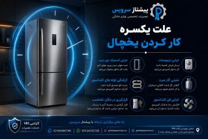علت یکسره کار کردن یخچال