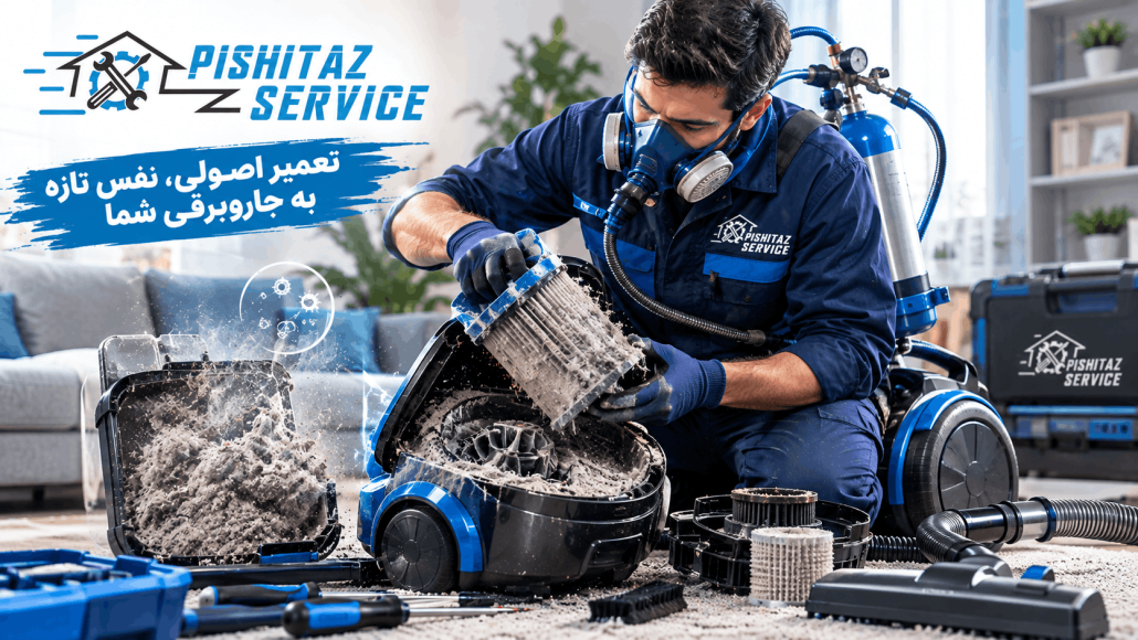 علت گرد و خاک در جاروبرقی
