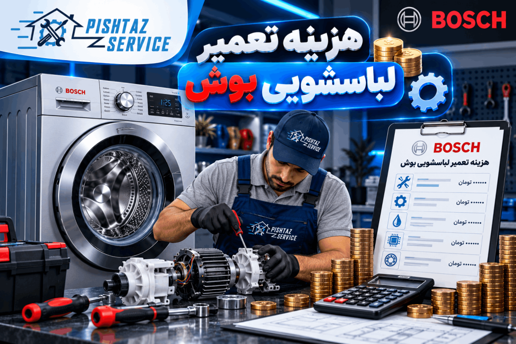 هزینه تعمیر لباسشویی