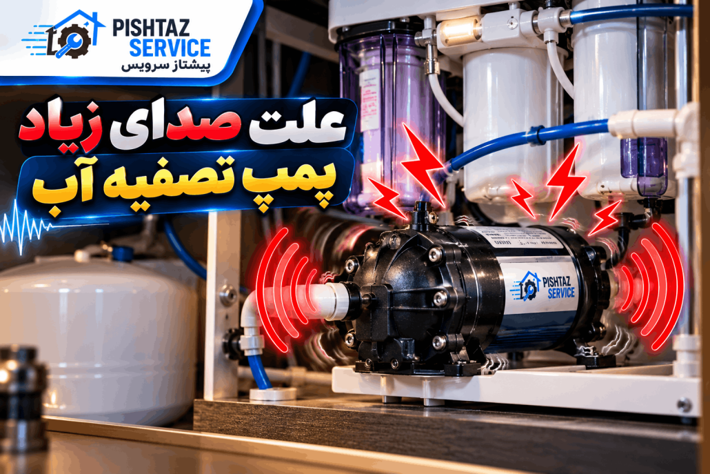 علت صدای زیاد پمپ تصفیه آب
