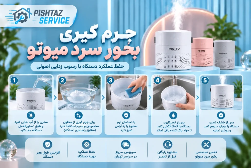 تعمیر بخور سرد میوتو