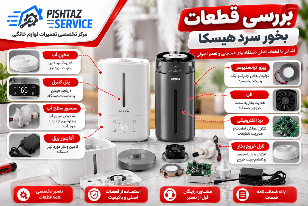 تعمیر بخور سرد هیسکا